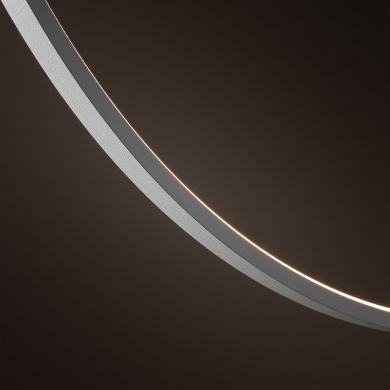 Lampa wisząca dekoracyjna biała pionowy ring LED 21W CIRCOLO LED Nowodvorski 1 szt.
