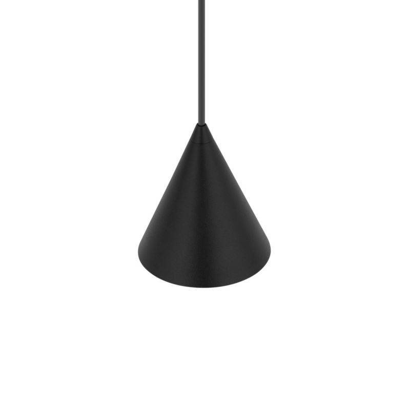Lampa wisząca dekoracyjna czarna stożek 11cm 1xGU10 10W ZENITH Nowodvorski 1 szt.