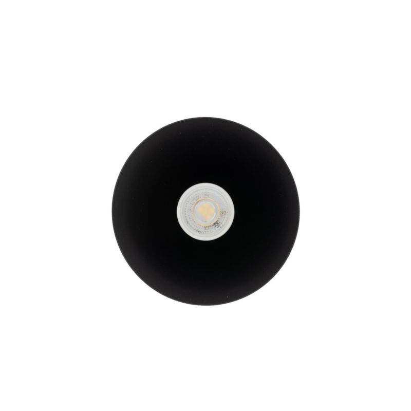 Lampa wisząca dekoracyjna czarna stożek 11cm 1xGU10 10W ZENITH Nowodvorski 1 szt.