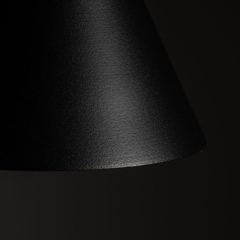 Lampa wisząca dekoracyjna czarna stożek 11cm 1xGU10 10W ZENITH Nowodvorski 1 szt.