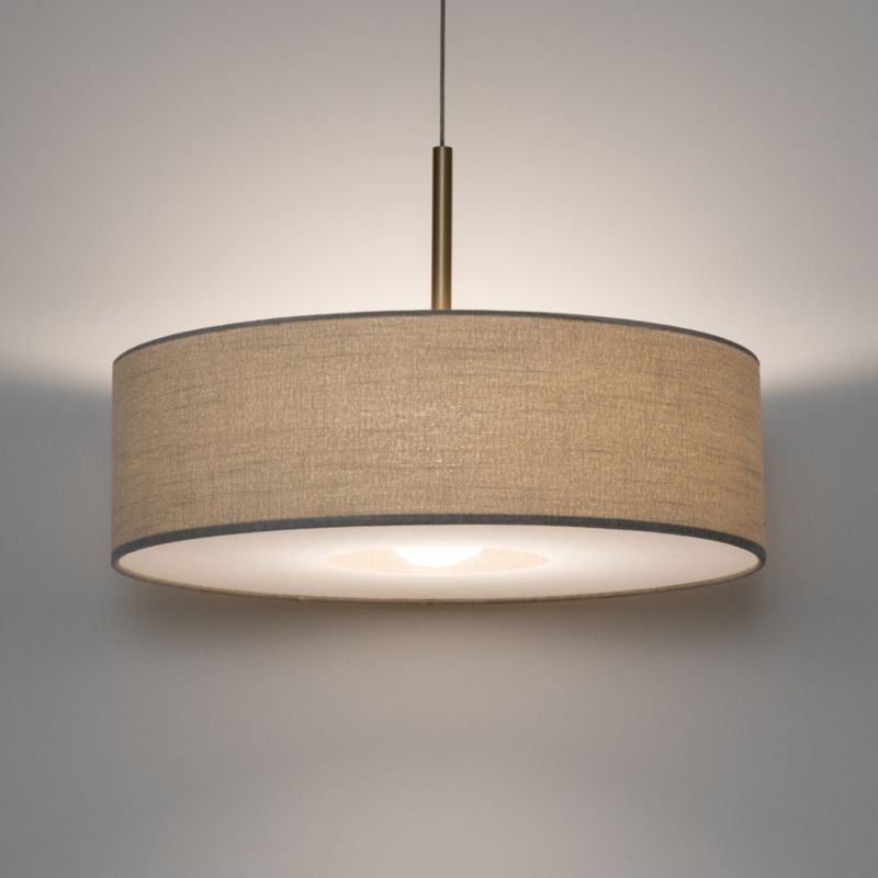 Lampa wisząca dekoracyjna kremowa 65cm złota podsufitka 1xE27 25W SANTANA Nowodvorski 1 szt.