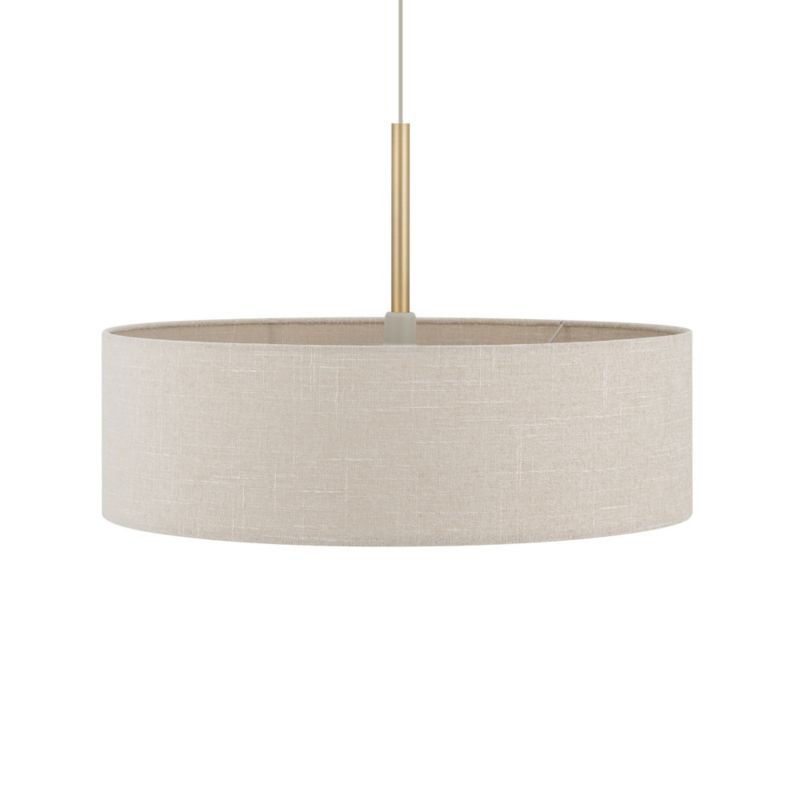 Lampa wisząca dekoracyjna kremowa 65cm złota podsufitka 1xE27 25W SANTANA Nowodvorski 1 szt.