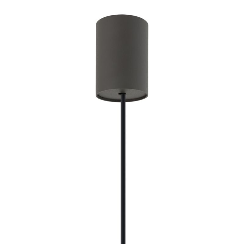 Lampa wisząca dekoracyjna szara klosz z tkaniny 65cm 1xE27 25W LAGO Nowodvorski 1 szt.