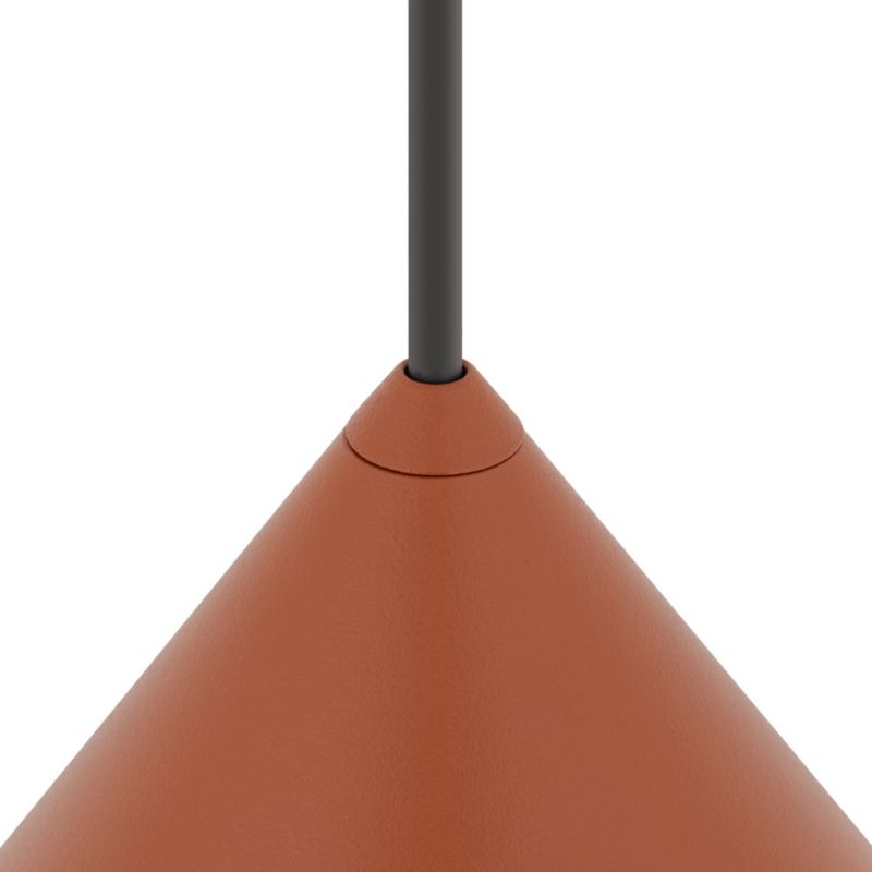 Lampa wisząca dekoracyjna terakota stożek 20.5cm 1xGU10 20W ZENITH Nowodvorski 1 szt.