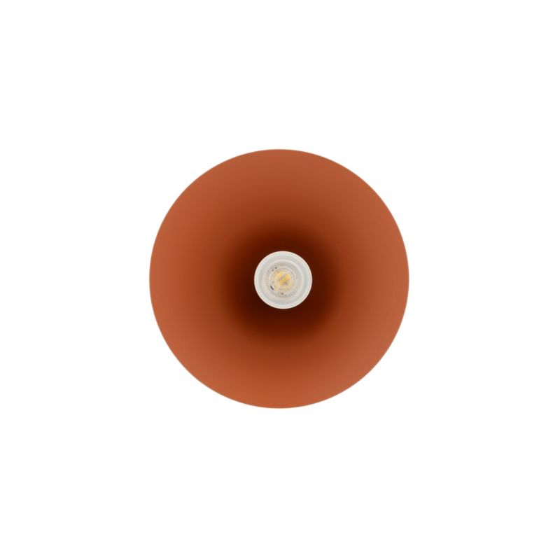 Lampa wisząca dekoracyjna terakota stożek 20.5cm 1xGU10 20W ZENITH Nowodvorski 1 szt.