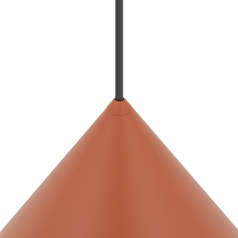 Lampa wisząca dekoracyjna terakota stożek 50cm 1xGU10 20W ZENITH Nowodvorski 1 szt.