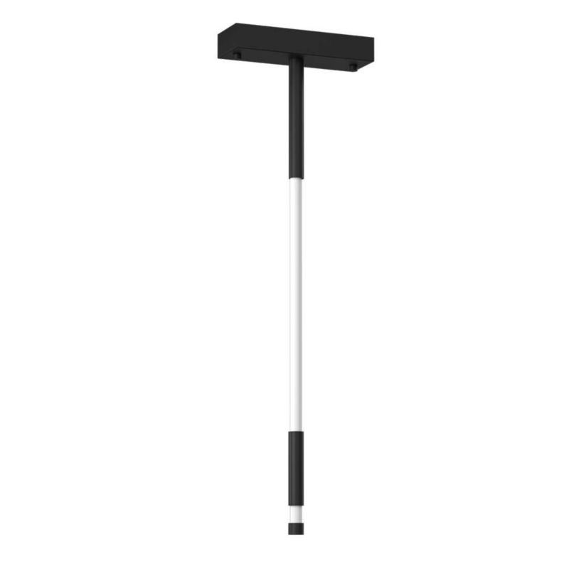 Lampa wisząca Dohar Alha 0707 czarno-biała nowoczesna wbudowany LED 16W 1 szt.