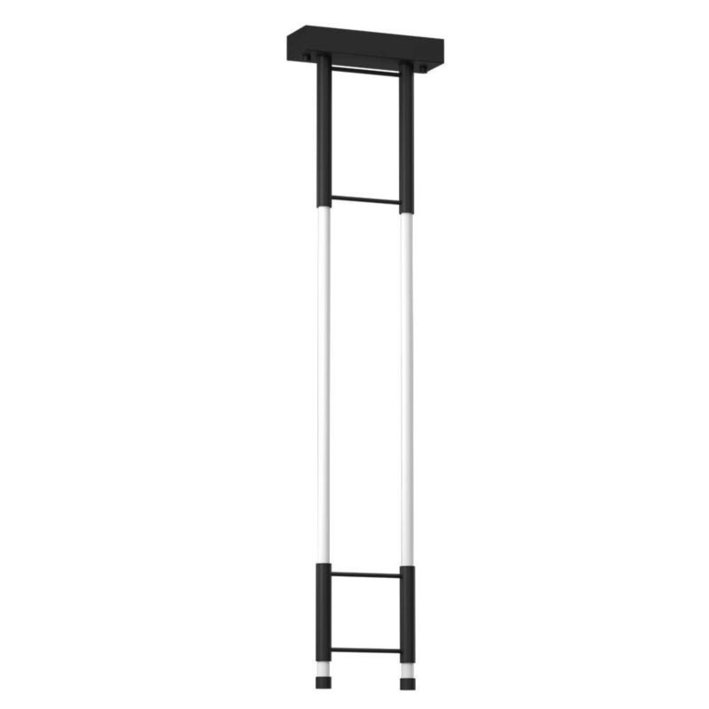 Lampa wisząca Dohar Alha 0721 czarno-biała nowoczesna wbudowany LED 32W 1 szt.