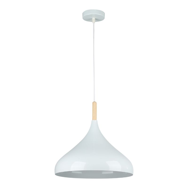 Lampa wisząca, DPM, 1 x E27, biały, 1 szt
