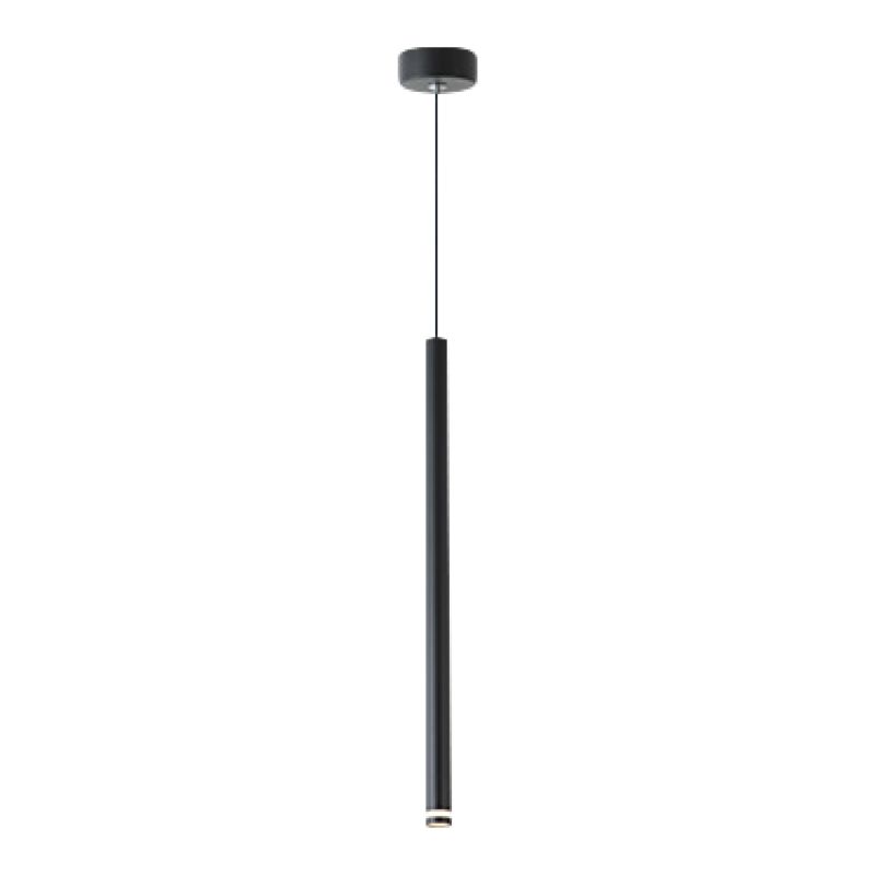 Lampa wisząca, DPM, 1 x G9, czarna, 1szt