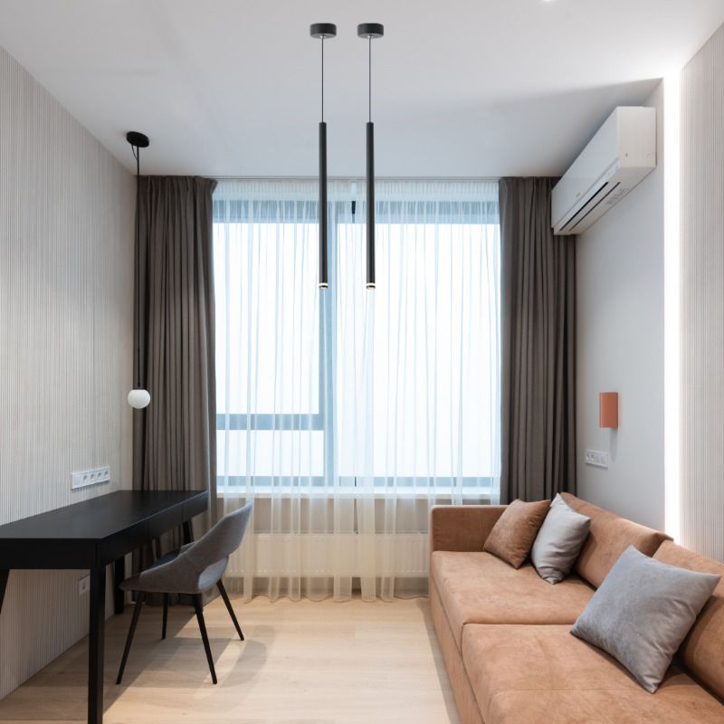 Lampa wisząca, DPM, 1 x G9, czarna, 1szt