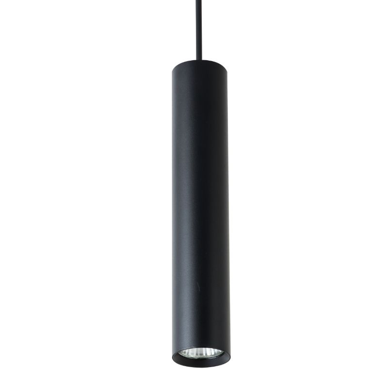 Lampa wisząca, DPM, 1 x GU10, czarna, 1szt
