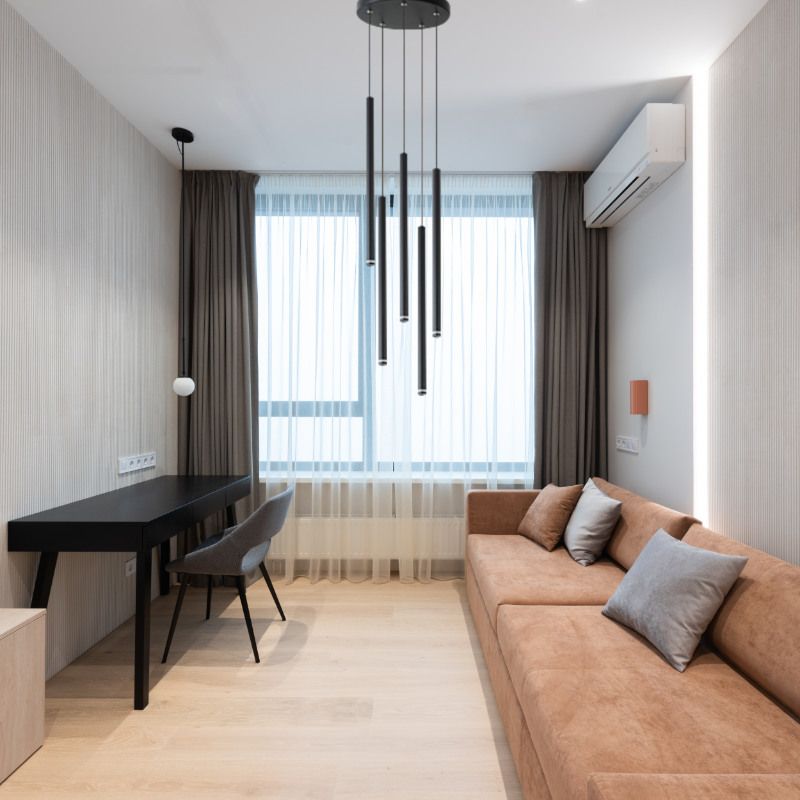Lampa wisząca, DPM, 5 x G9, czarna, 1szt