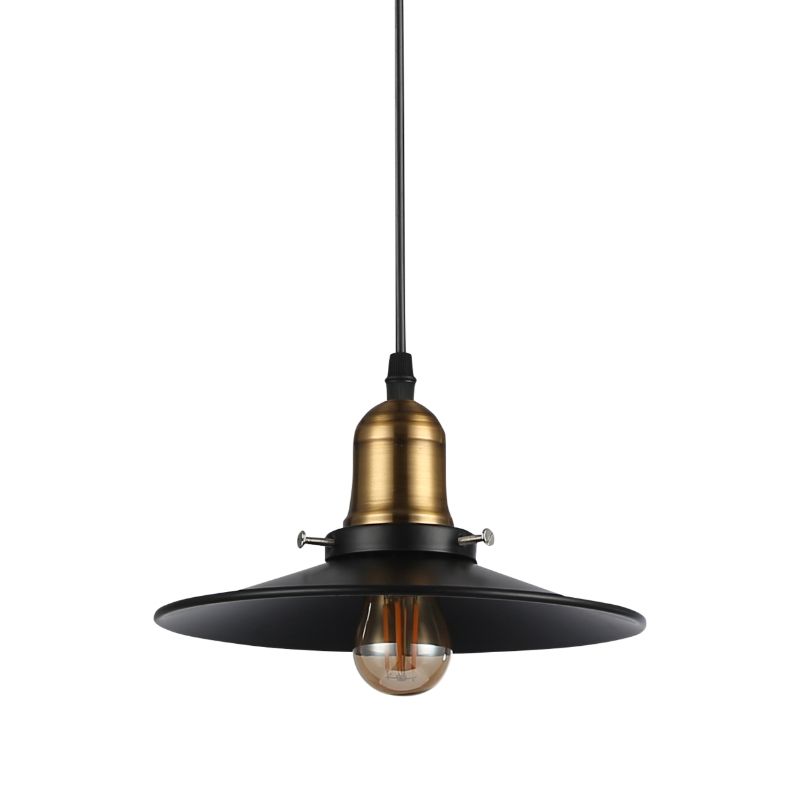 Lampa wisząca, DPM, czarno-złota, 1szt