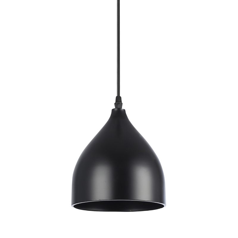 Lampa wisząca, DPM, E27, czarna, 1szt