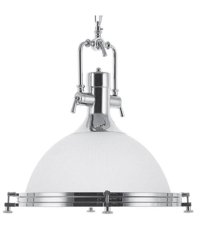Lampa wisząca Ebron Szkło Biały 1 szt.
