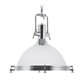 Lampa wisząca Ebron Szkło Biały 1 szt.