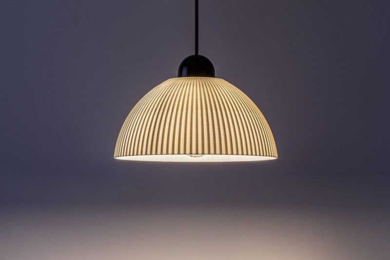 Lampa wisząca żebrowany biały klosz Rabalux Avenora czarno-biała 1xE27x60W IP20 wym:90x25x25cm - 1 szt.