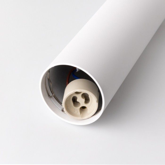 Lampa wisząca Ecolight biała 1xGU10x10W IP20 wym:30x5,5x5,5cm - 1 szt.