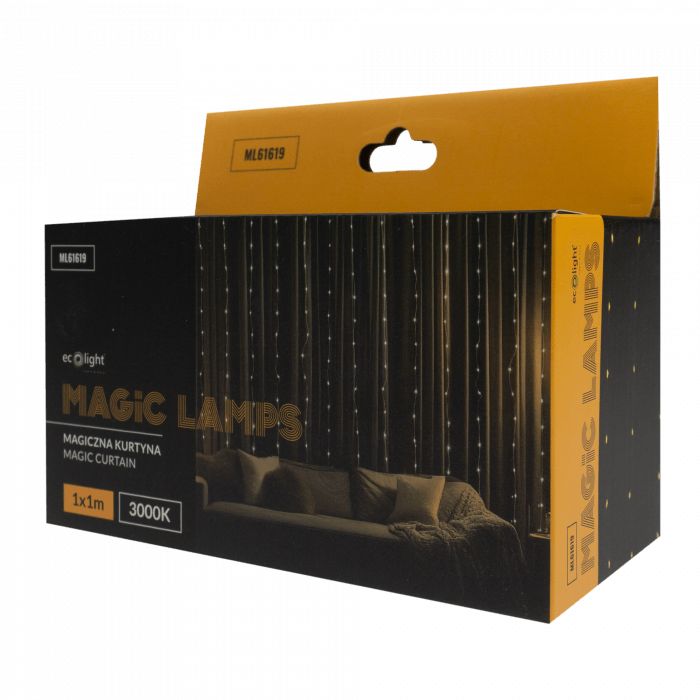 Lampa wisząca Ecolight biała LED 2.5W 3000K IP65 - 1 szt.