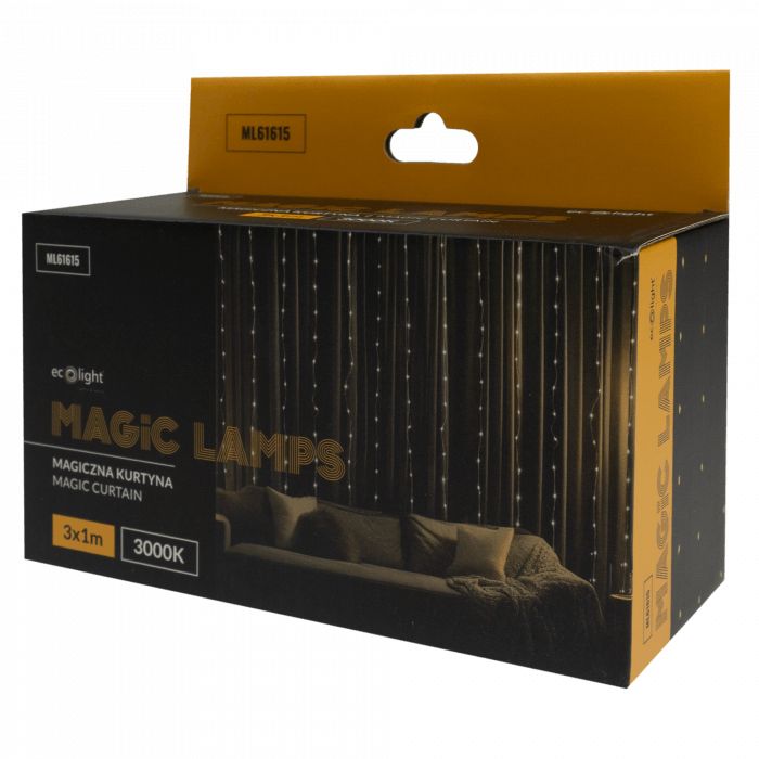 Lampa wisząca Ecolight biała LED 3.3W 3000K IP65 - 1 szt.