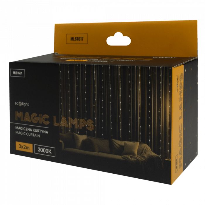 Lampa wisząca Ecolight biała LED 4W 3000K IP65 - 1 szt.