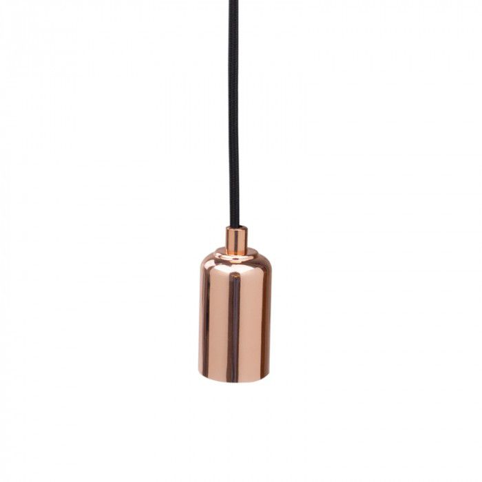 Lampa wisząca Ecolight czarno-złota 1xE27x60W IP20 wym:200x4,2x4,2cm - 1 szt.