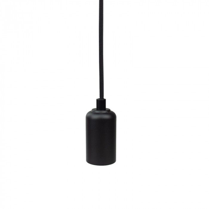 Lampa wisząca Ecolight czarny matowy 1xE27x60W IP20 wym:200x4,2x4,2cm - 1 szt.