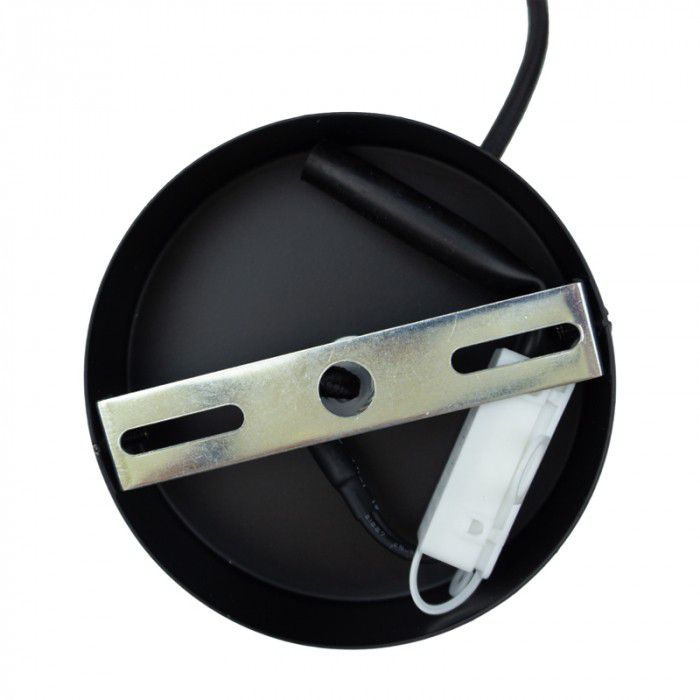 Lampa wisząca Ecolight mosiężno-czarna 1xE27x60W IP20 wym:200x4,2x4,2cm - 1 szt.