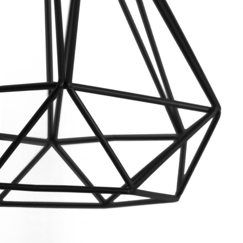 Lampa wisząca Edo Loft Alambra Largo E27 czarna