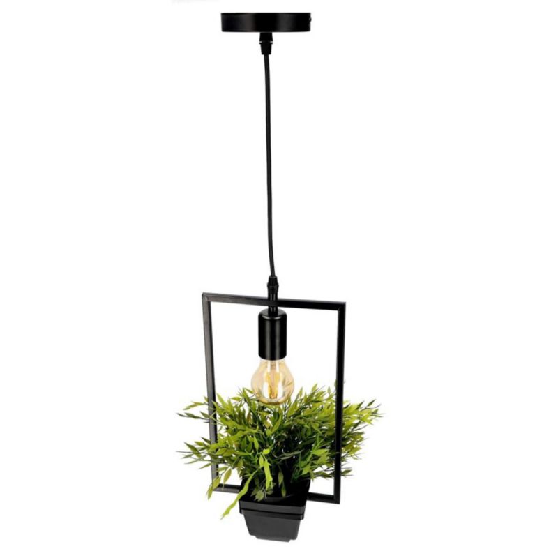 Lampa wisząca Edo Mea Rectangle, geometryczna prostokąt, IP20, E27, EDO777546  1 szt.