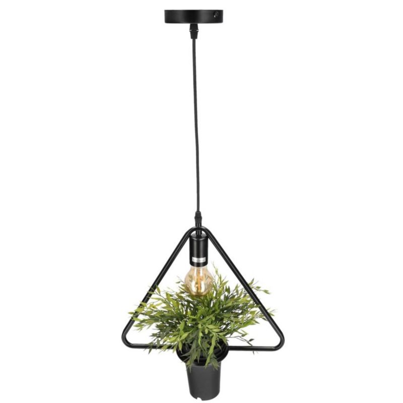 Lampa wisząca Edo Mea Triangle, geometryczna, trójkąt IP20, E27, EDO777545  1 szt.
