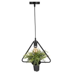 Lampa wisząca Edo Mea Triangle, geometryczna, trójkąt IP20, E27, EDO777545  1 szt.