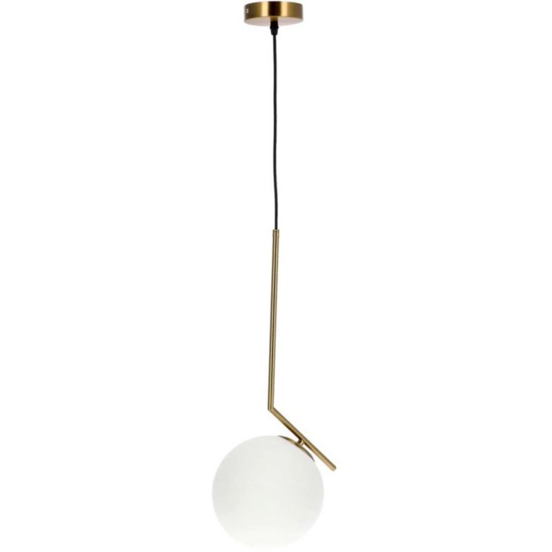 Lampa wisząca Edo Pelota E27 złoty biały EDO777202  1 szt.
