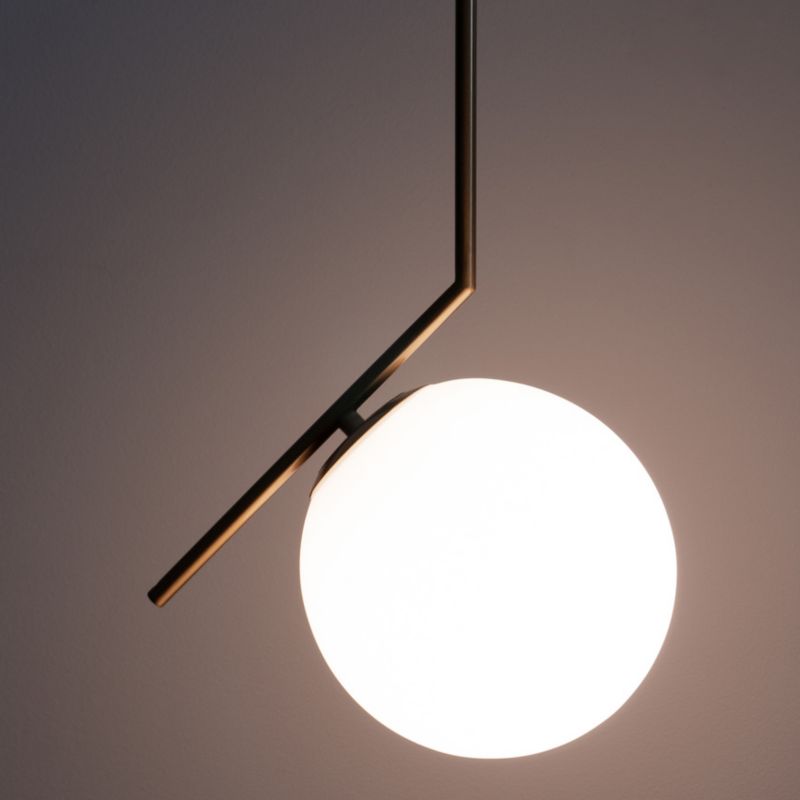 Lampa wisząca Edo Pelota E27 złoty biały EDO777202  1 szt.