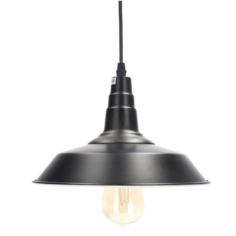 Lampa wisząca Edo Tene E27 czarna matowa EDO777175  1 szt.
