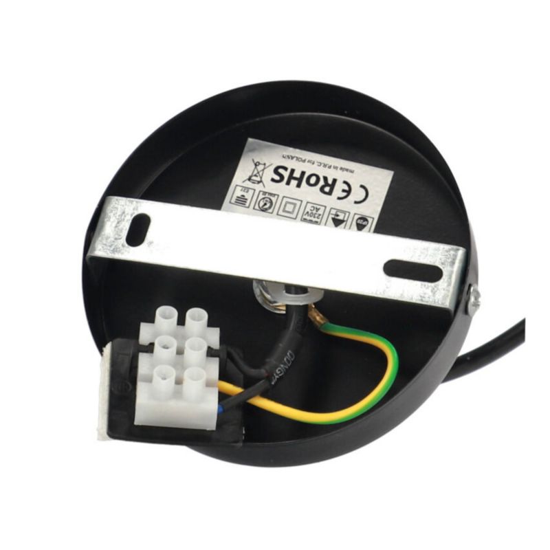Lampa wisząca Edo Tene E27 czarna matowa EDO777175  1 szt.