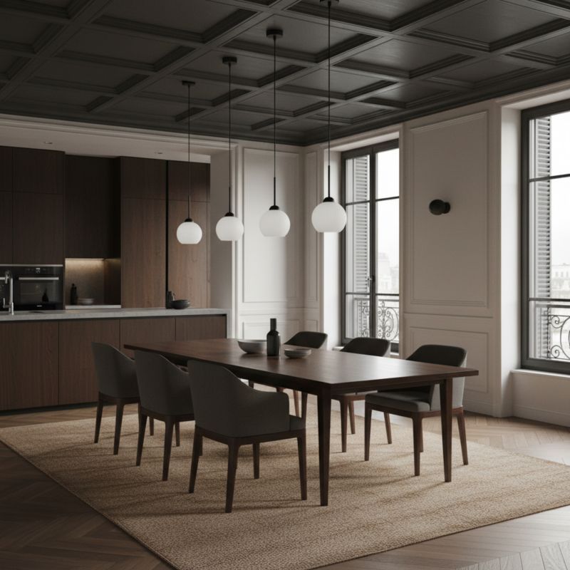 Lampa wisząca EDYLIT zwis pojedynczy 1xE27 biała kula loft industrialna nad stół FIONA 14-985 1 szt.