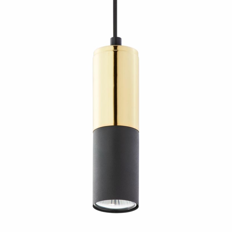 Lampa Wisząca ELIT Tuba TK Lighting 1xGU10 Złota 5,2x5,2 cm 1szt.