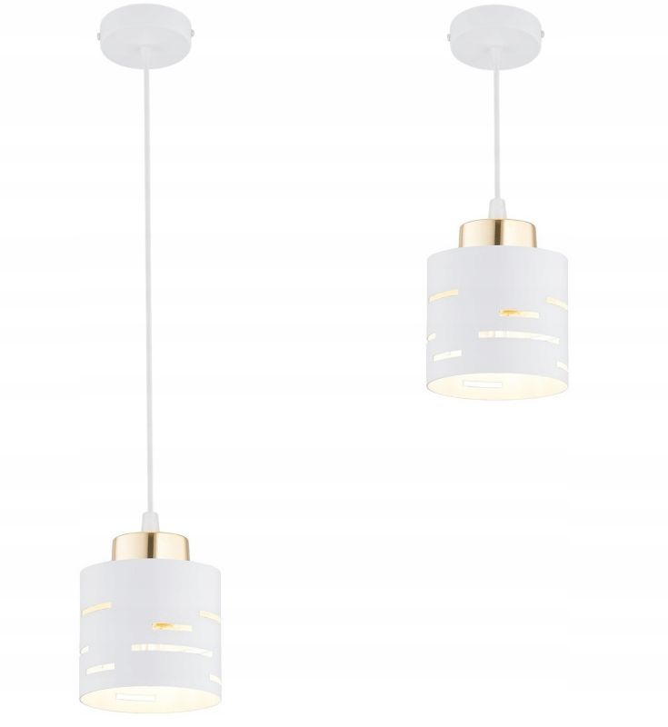 Lampa Wisząca Elko-Lighting 1-Punktowy Zwis Vox E27 biały 1 szt