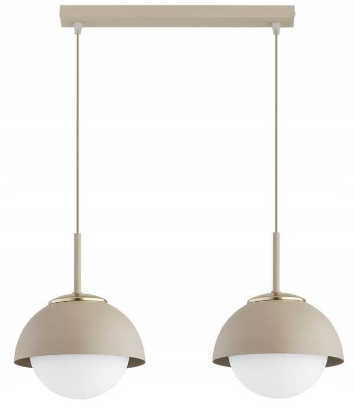 Lampa Wisząca Elko-Lighting 2-Punktowa Cosmo E27 beżowy 1 szt