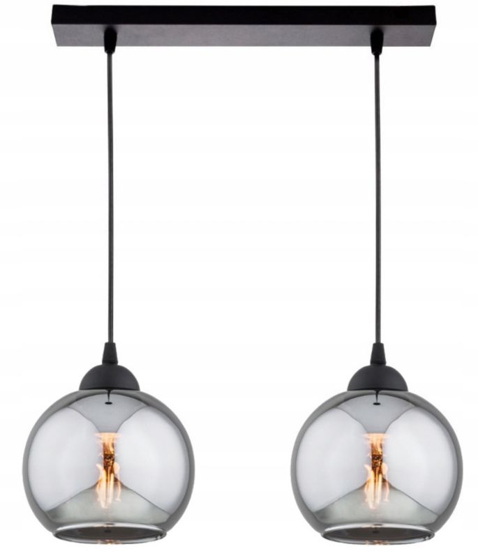 Lampa Wisząca Elko-Lighting Dior E27 czarny 1 szt
