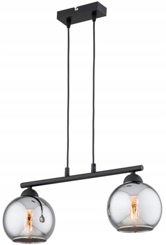 Lampa Wisząca Elko-Lighting Dior E27 czarny 1 szt