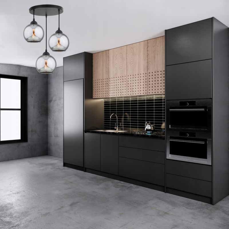 Lampa Wisząca Elko-Lighting Dior E27 czarny 1 szt