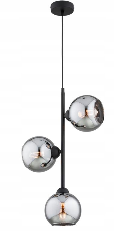 Lampa Wisząca Elko-Lighting Dior E27 czarny 1 szt