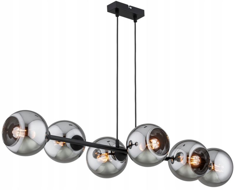 Lampa Wisząca Elko-Lighting Dior E27 czarny 1 szt