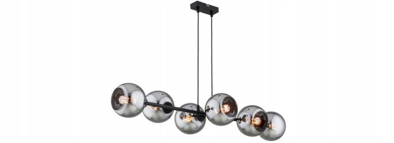 Lampa Wisząca Elko-Lighting Dior E27 czarny 1 szt