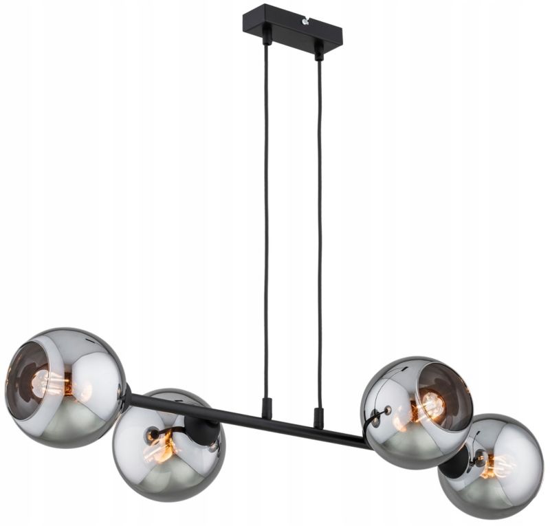 Lampa Wisząca Elko-Lighting Dior E27 czarny 1 szt