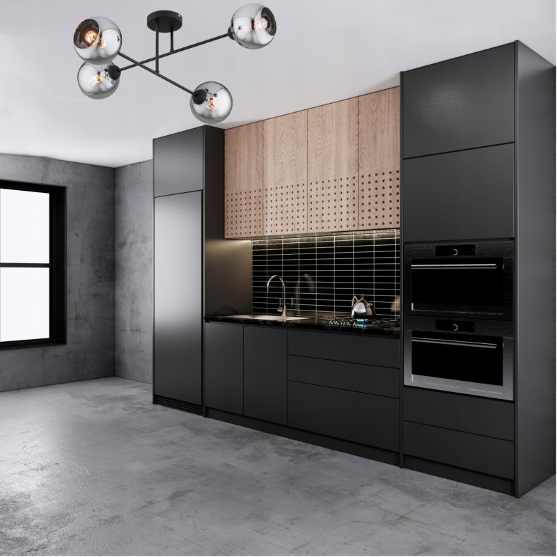 Lampa Wisząca Elko-Lighting Dior E27 czarny 1 szt