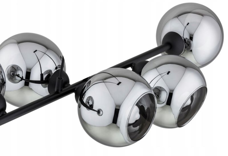 Lampa Wisząca Elko-Lighting Dior E27 czarny 1 szt